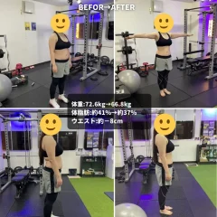 30代女性がダイエットに成功した画像
