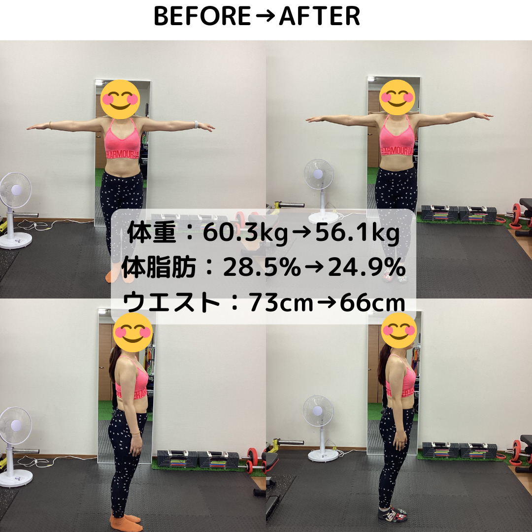 ダイエットに成功した30代女性の写真