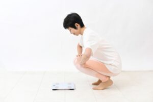 停滞期に悩む男性の写真