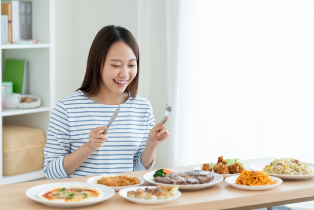 ダイエットに適していない食事