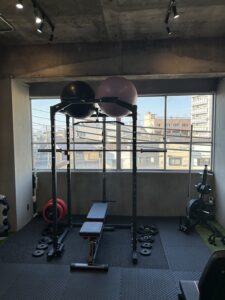 パーソナルジムSAKURAの室内の様子