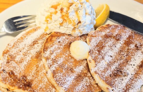 ダイエットの天敵、パンケーキの写真